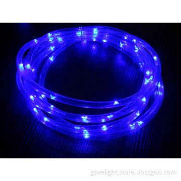 PVC Tube Cover LED Copper Wire String Light, Blue LED String Lights